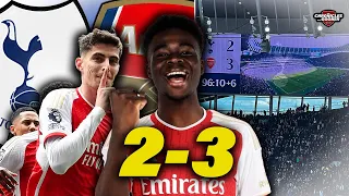 ARSENAL WIN THE NORTH LONDON DERBY! | SPURS 2-3 ARSENAL