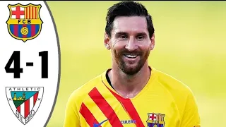 Barcelona Vs Athletic Bilbao (4 - 1) - Extended Highlight & All Goals 2021 HD