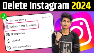 How To Delete Instagram Account (2024) [NEW UPDATE]