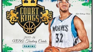 Panini 15/16 Court Kings Basketball 15-Box Case Break #2