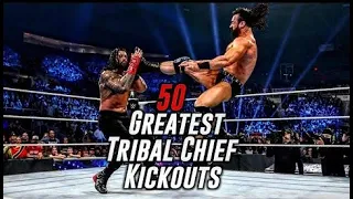 WWE 50 Greatest Kickouts of Tribal Chief [Roman Reigns]