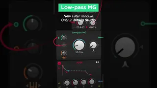 🆕 LOW-PASS MG Filter ⚠️ Moog'ish sound for Bitwig's Polymer synthesizer and The Grid! 🎛 😎#shorts