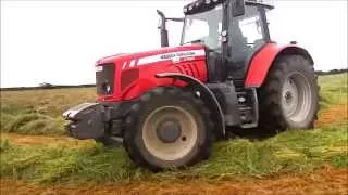 Michael O' Halloran & Sons Part 2.  Silage in Kerry, Ireland