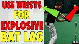 Hands Forward Wrists Back | Bat Lag Baseball Hitting Drill (Pro Speed Baseball)