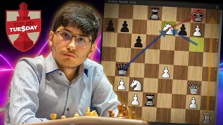 Dubov gets a taste of his OWN Medicine! -Alireza Firouzja vs Daniil Dubov - Chess.com Titled Tuesday