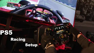 $1000 PS5 Racing Wheel Setup   Unboxing Thrustmaster T GT II + Ferrari SF1000 HD