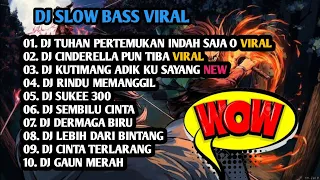 DJ SLOW BASS VIRAL 🎧🎧 DJ MERI TUHAN PERTEMUKAN INDAH SAJA OH 🎧🎧 DJ CINDERELLA VIRAL FULL BASS 2024