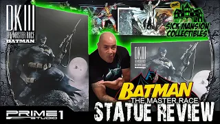 PRIME 1 STUDIOS BATMAN DK3 MASTER RACE 1/3 SCALE STATUE UNBOXING AND REVIEW. SICKMANSION EP:(22)