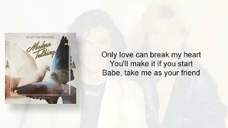 Modern Talking - Only Love Can Break My Heart ( Lyrics )