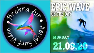 Monday 21.09.20 - Epic Wave of the Day - Ocean Beach, SF - Brobra Air!