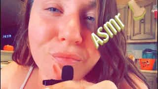 ASMR | Sniffing 👃🏼 upclose  air tracing with long nails 💅🏼