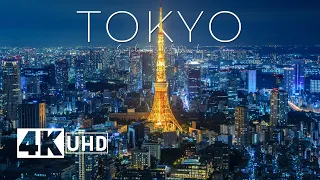 Tokyo, Japan 🇯🇵 in 4K ULTRA HD HDR 60FPS Video by Drone