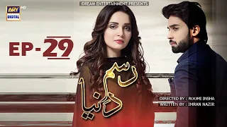 Rasm-e-Duniya  | Episode 29 | Bilal Abbas | Armeena Khan | Sami Khan | ARY Digital