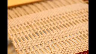 How to weave Leno on a rigid heddle loom