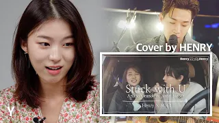 Koreans React To ‘Henry Covers’ (Peaches, Stuck with U, Like I'm Gonna Lose You, Dance Monkey) | Y