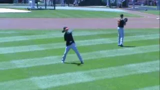 Tim Lincecum Warmup At Nationals Park