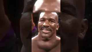 Evander Holyfield showed Mike Tyson what a real man is
