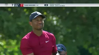 Tiger Woods 4th Round at the 2020 BMW Championship | Every Shot