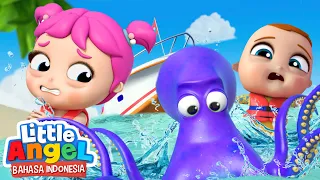 Yuk Bersenang-Senang di Laut Bersama Keluarga! | Kartun Anak | Little Angel Bahasa Indonesia