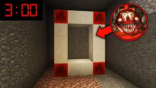 If You See The CHOO CHOO Charles DOOR Do NOT Open It... (Minecraft)