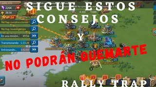 Consejos para recibir Rallys! | Rally Trap vs Gremio T'M - Lords Mobile