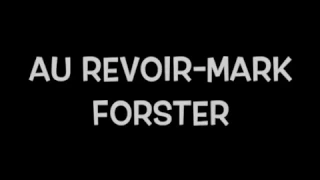 Au revoir-Mark Forster(lyrics)