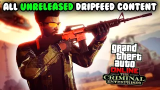 GTA Online The Criminal Enterprises All Drip Feed - Cars, Game Modes, Collectibles and More