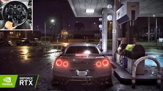 Nissan GT-R Night Gameplay - Immersive Realistic ULTRA Graphics | Need For Speed 2015