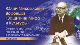 Дипломат Юлий Михайлович Воронцов - защитник Мира и Культуры