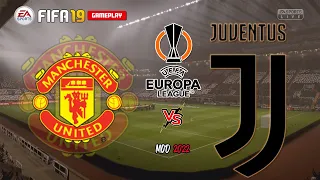 Manchester United vs Juventus - Uefa Europa League 21/22 Full Match | FIFA 19 Gameplay