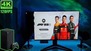 F1 22 | Xbox Series X | 4K 120FPS Mode | HDR | Miami International Gameplay