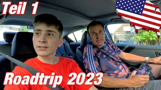 Roadtrip 2023 (Teil 1) | Reise durch 11 Bundesstaaten | XXL-Version