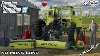 MB Trac 1100 broke down with @kedex | No Mans Land - SURVIVAL | Farming Simulator 22 | Episode 25