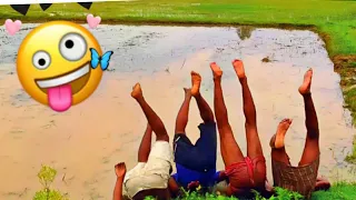 TRY TO NOT LAUGH CHALLENGE Must watch new funny video 2020_by fun sins।village boy comedy video।ep 4