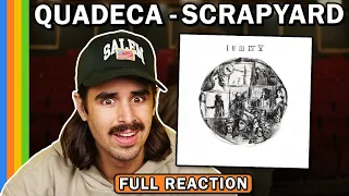 HIVEMIND Reacts to Quadeca - Scrapyard (FULL PROJECT REACTION)