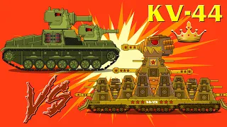 KILLING TANKS - Massacre of mega tanks - Cartoons about tanks