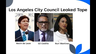 Kevin de Leon Shows up at a LA City Council Meeting after being absent for 2 months
