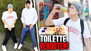 Wer ZULETZT auf Toilette geht, kriegt 500€ 😩🚽