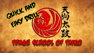 Quick and easy drill for Taiko