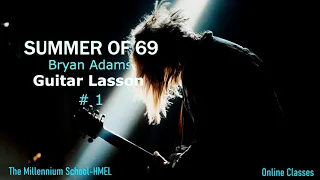 SUMMER OF 69 | BRYAN ADAMS | GUITAR LESSON