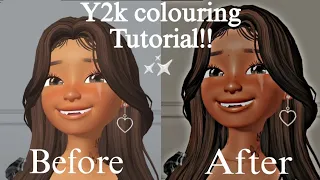 Y2k Colour Tutorial without ultralight|Zepeto|@og.juana #likethisvideo #viral #zepeto #tutorial