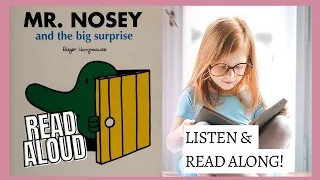 Mr Nosey and the big surprise by Roger Hargreaves | Read aloud with Story Time Kids