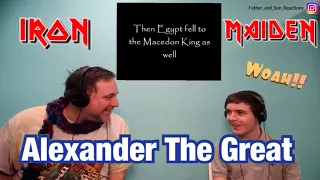 Alexander The Great - Iron Maiden | Father and Son React!