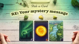 Pick a Card 🔮 Mystery message from Spirit : Timeless Tarot