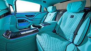 Mercedes-Maybach S580 - BRABUS 900 Masterpiece (2023) | CRAZY Turquoise Interior & Details