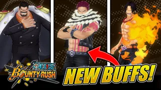 Testing The NEW Character BUFFS! - One Piece Bounty Rush