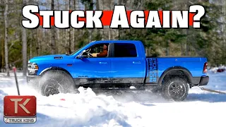 Ram Power Wagon Tackles Late-Season Snow - Can This Off-Road Beast Get Out on its Own?