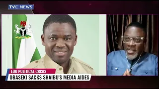 Edo Political Crisis: Obaseki Sacks Shaibu's Media Aides