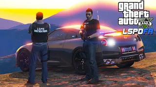 GTA 5 Mod LSPDFR - Undercover Gang Unit with Air Swat Backup