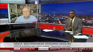 BBC: RI's President Eric Schwartz on Deadly Mediterranean Crossings